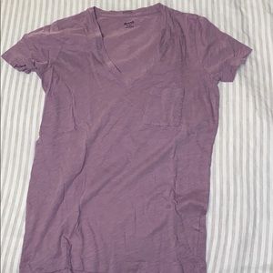 Madewell purple v-neck!!